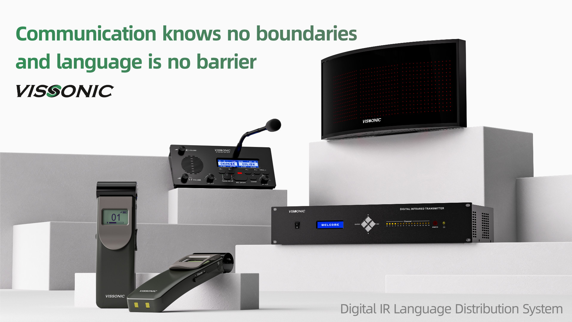 Digital Infrared Language Distribution System