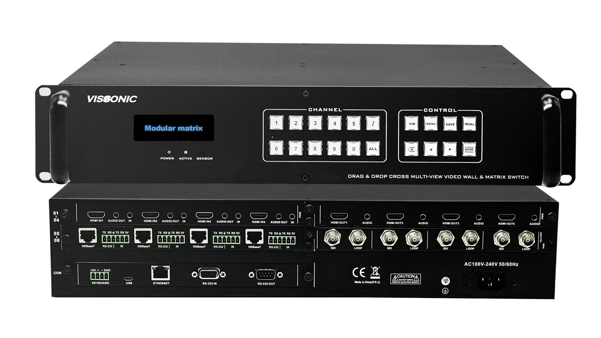 X9 Series Modular Seamless Switching Video Wall Processor(图1)