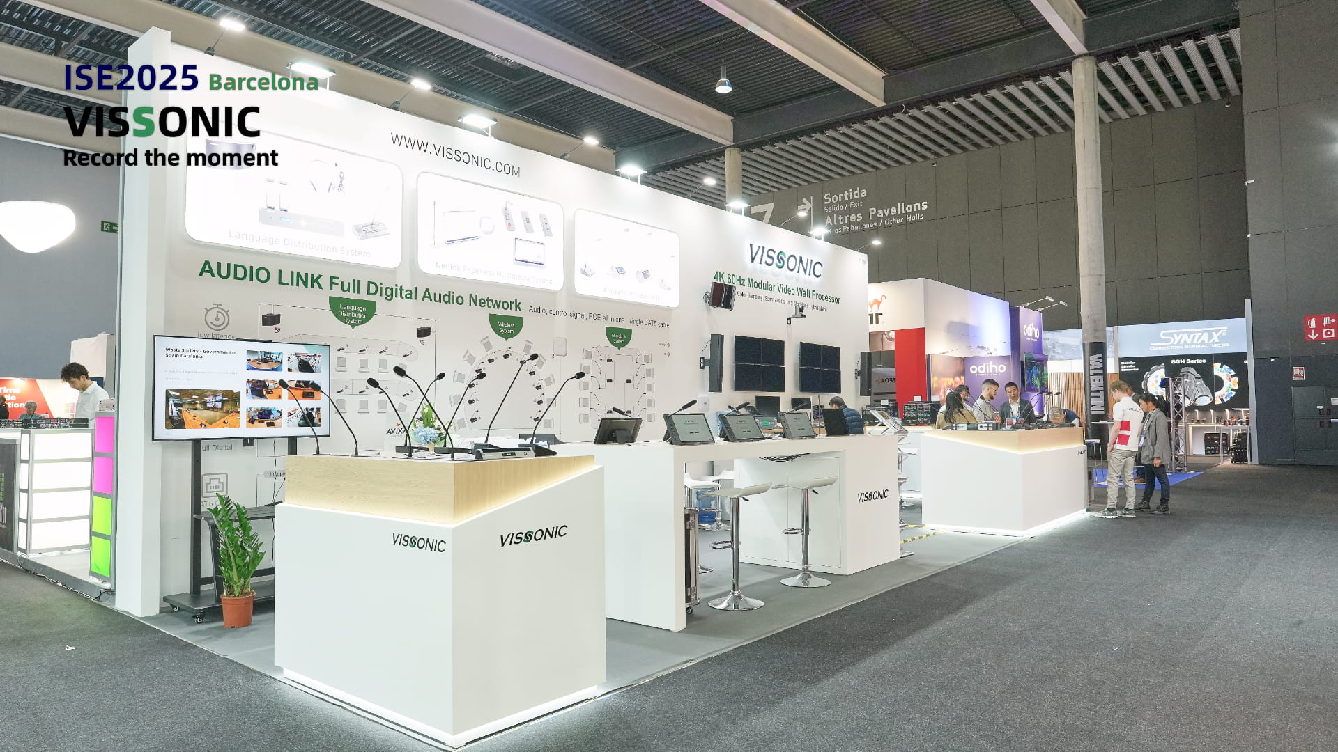Vissonic Shines at ISE 2025