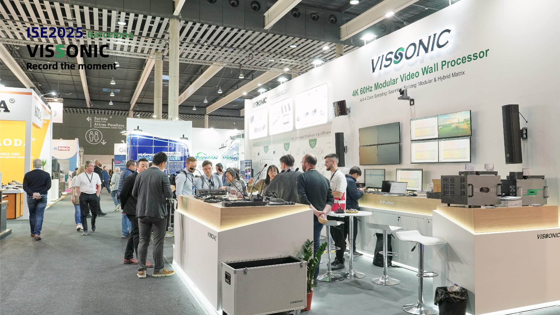 Vissonic Shines at ISE 2025
