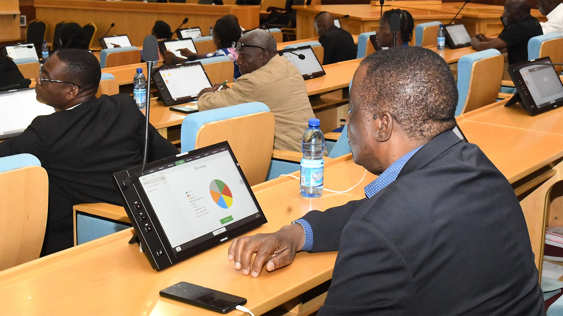 Parliament of Malawi Goes Digital with VISSONIC's Paperless System